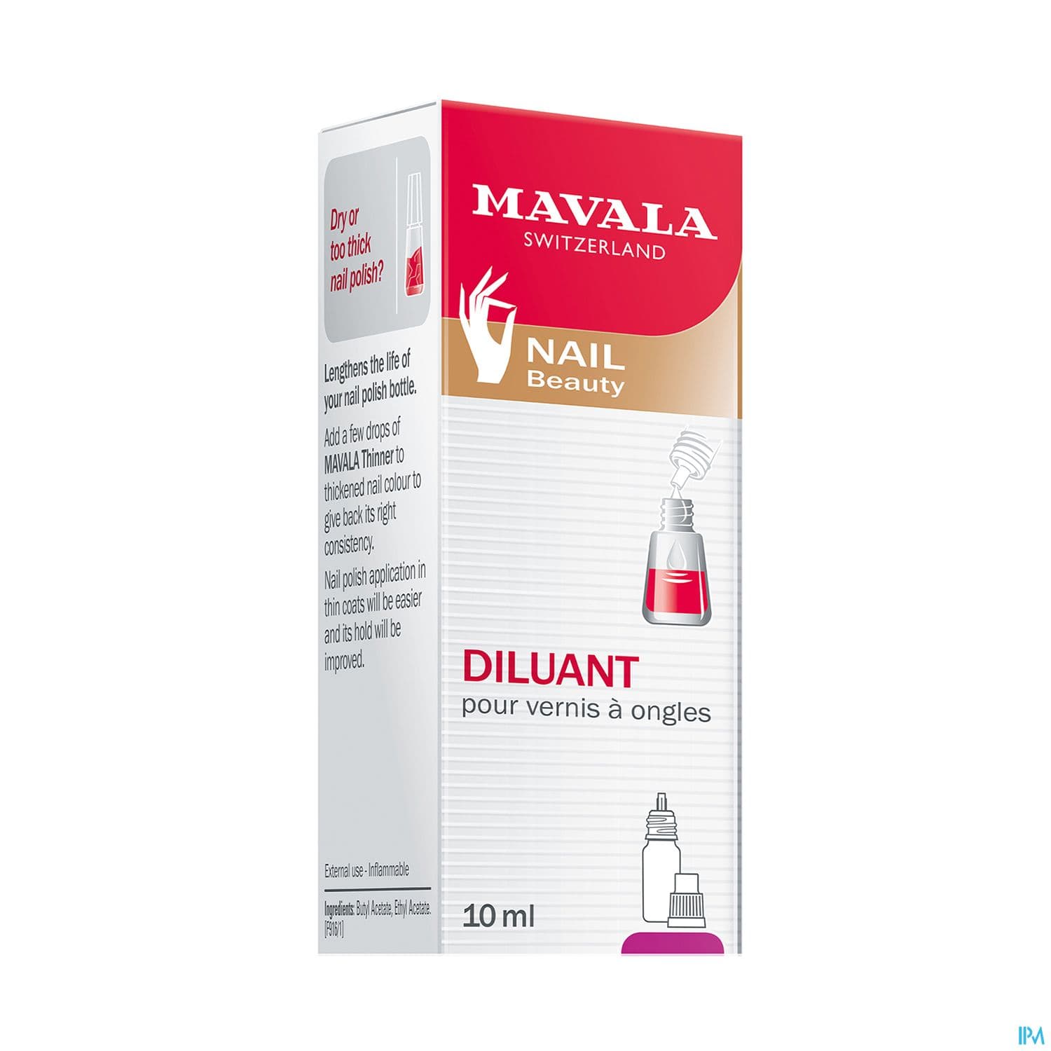 Mavala Diluant Fluidifiant Vernis 10ml