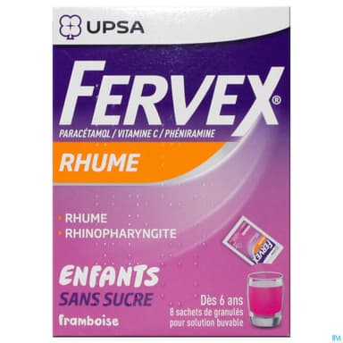 FERVEX ENFANTS S/S SACHET 8