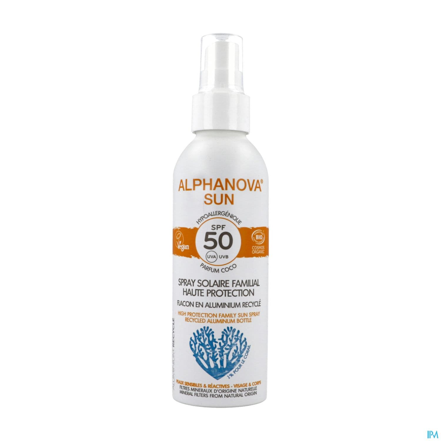 ALPHANOVA SUN BIO SPF50 SPR 150G