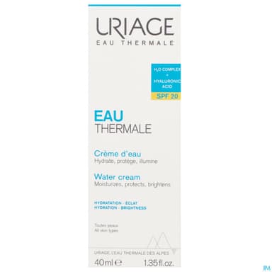 URIAGE EAU THERM SPF20 CR D'EAU LEGERE 40ML