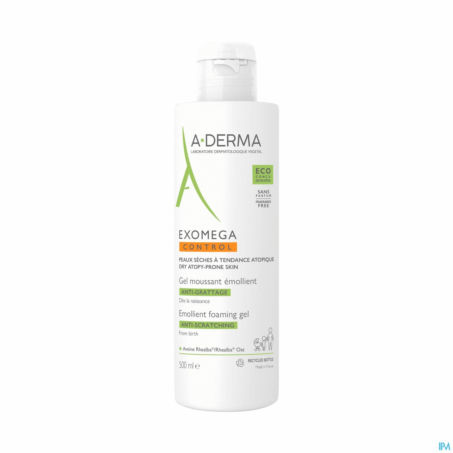 A-DERMA EXOMEGA CONT MOUS 500ML