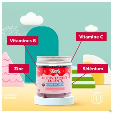 Mium Lab Multivitamines Sans Sucre Enfants Gummies 42