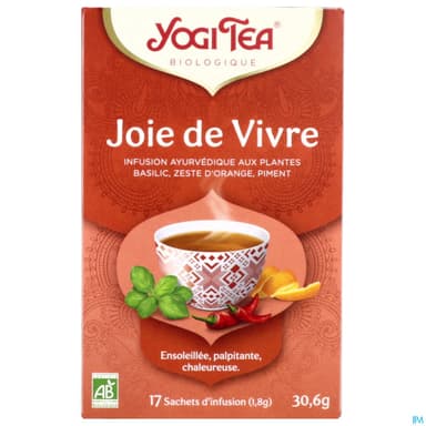 Yogi Tea Joie De Vivre Bio Infusette 2g 17