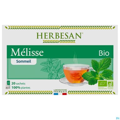 Herbesan Infusion Melisse Bio Sechet 20