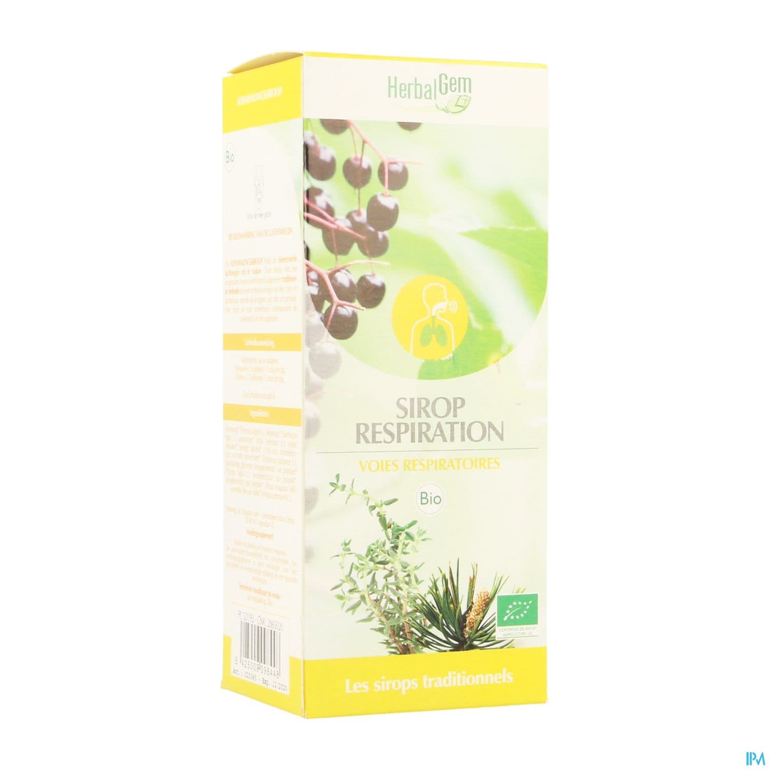 HERBALGEM RESPIRATION BIO SP 150ML
