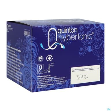 Quinton Hypertonic Ampoule Buvable 10ml 30