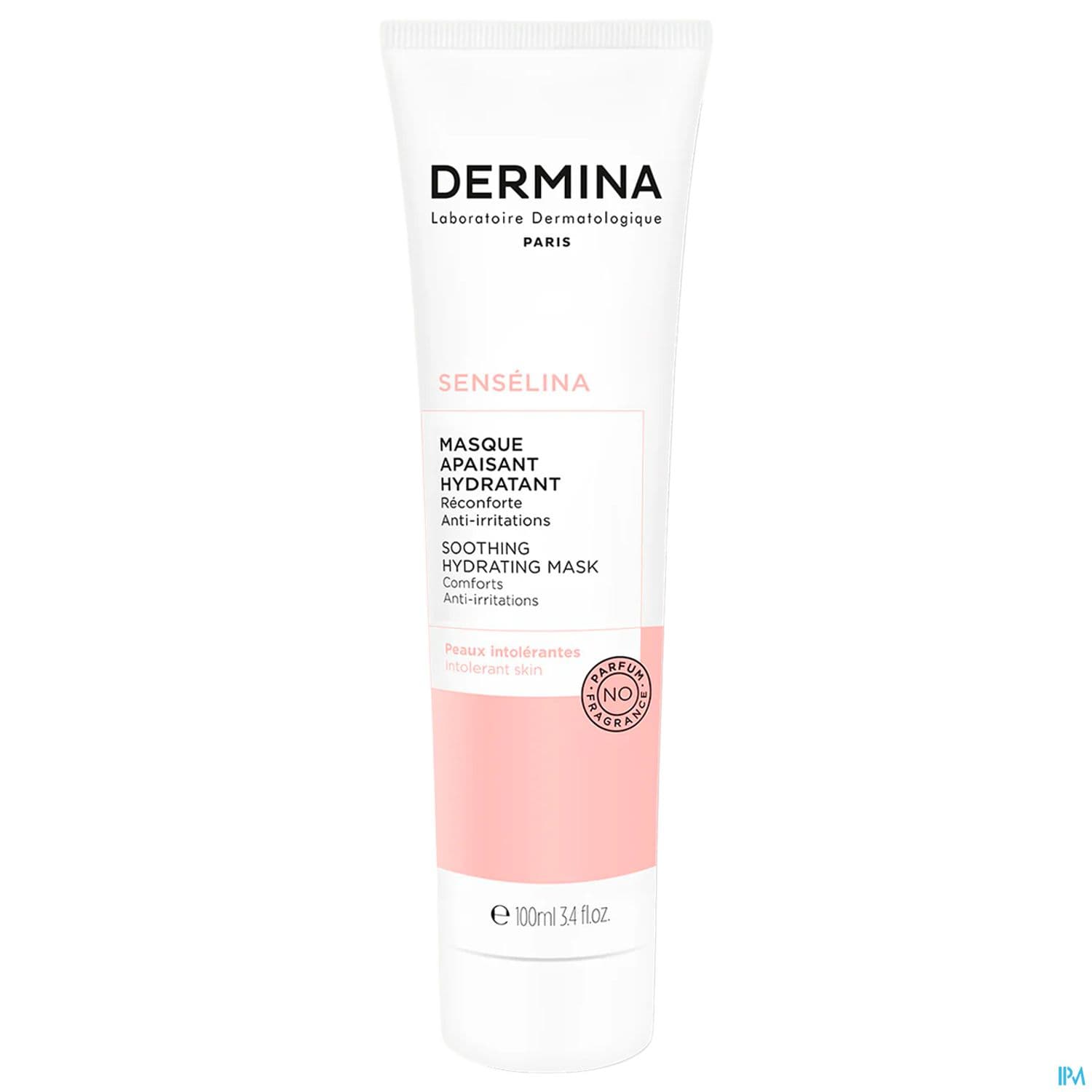 Dermina Senselina Masque Apaisant Peaux Intolerantes 100ml