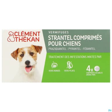 Clement Thekan Strantel Chien Comprime 4