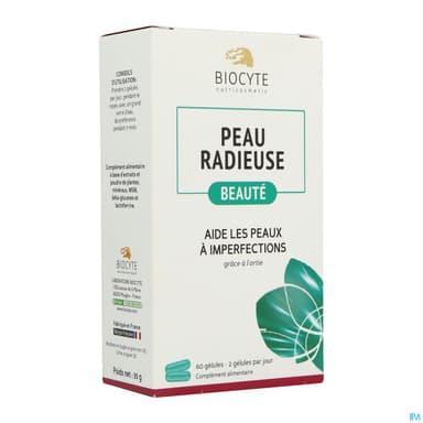 BIOCYTE PEAU RADIEUSE GELUL 60