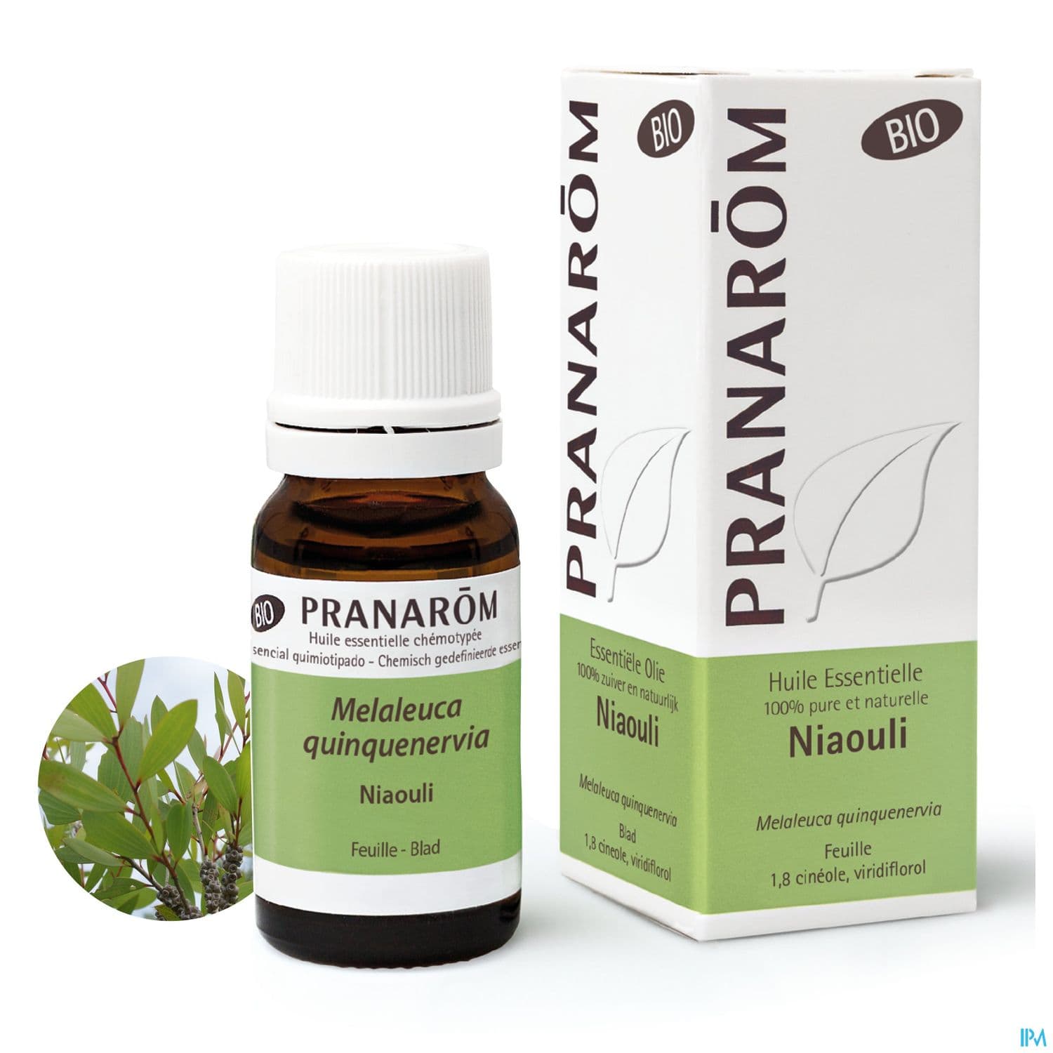 Pranarom Huile Essentielle Bio Niaouli Feuille 10ml