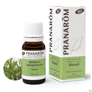 Pranarom Huile Essentielle Bio Niaouli Feuille 10ml