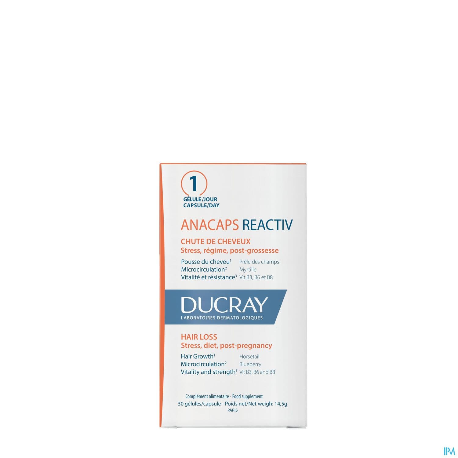 ANACAPS REACTIV CHEV/ONGL GELUL 30