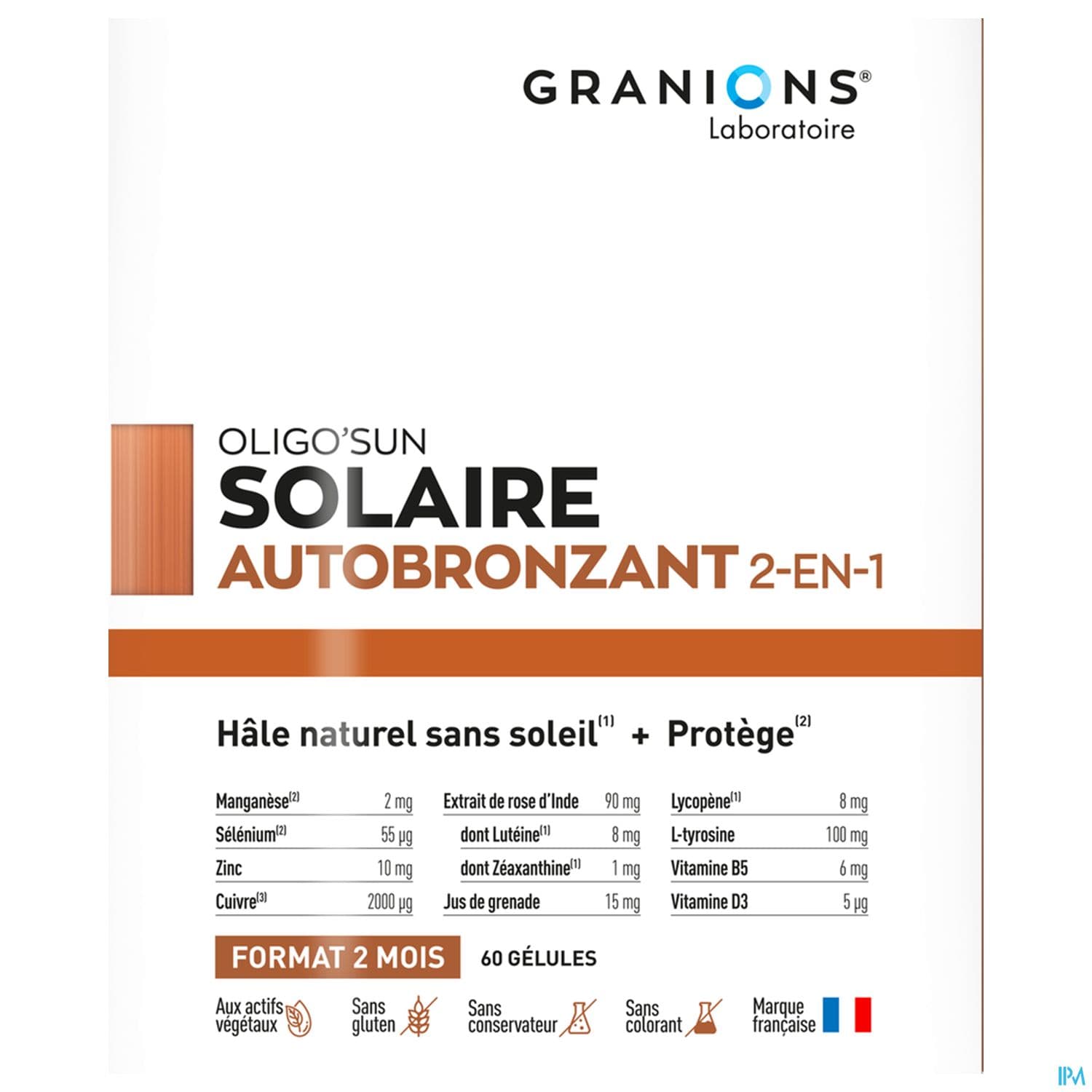 Granions Oligo'sun Autobronzant Comprime 60
