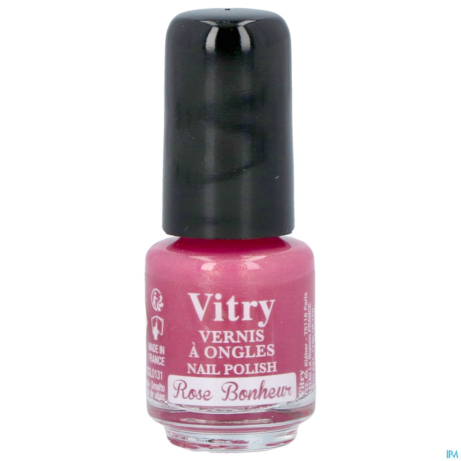 Vitry Vernis Ongles Rose Bonheur Mini 4ml
