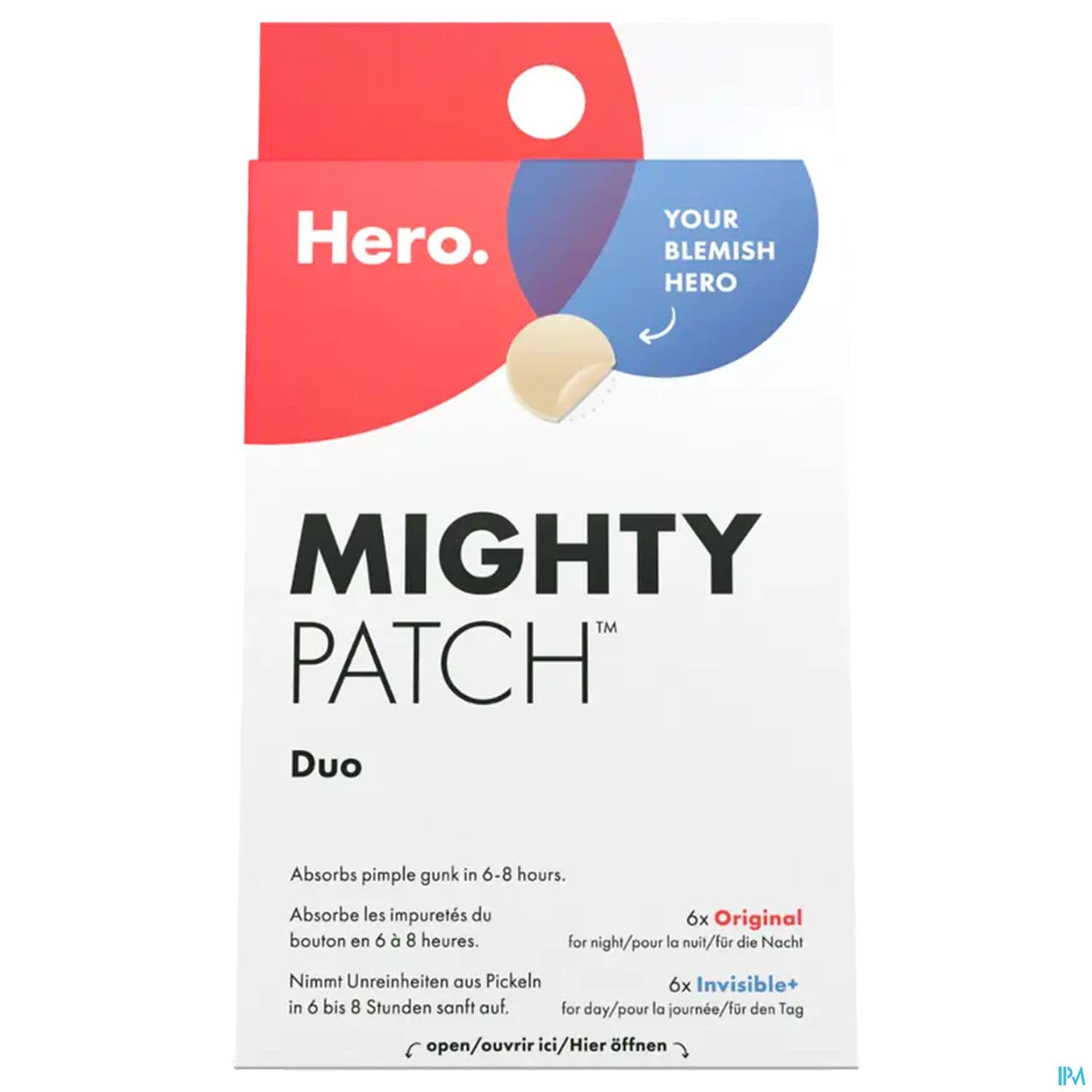 MIGHTY PATCH DUO ORIGIN/INVIS X12