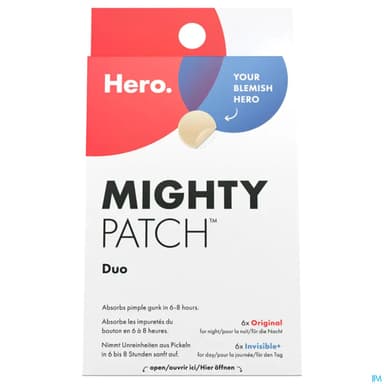MIGHTY PATCH DUO ORIGIN/INVIS X12
