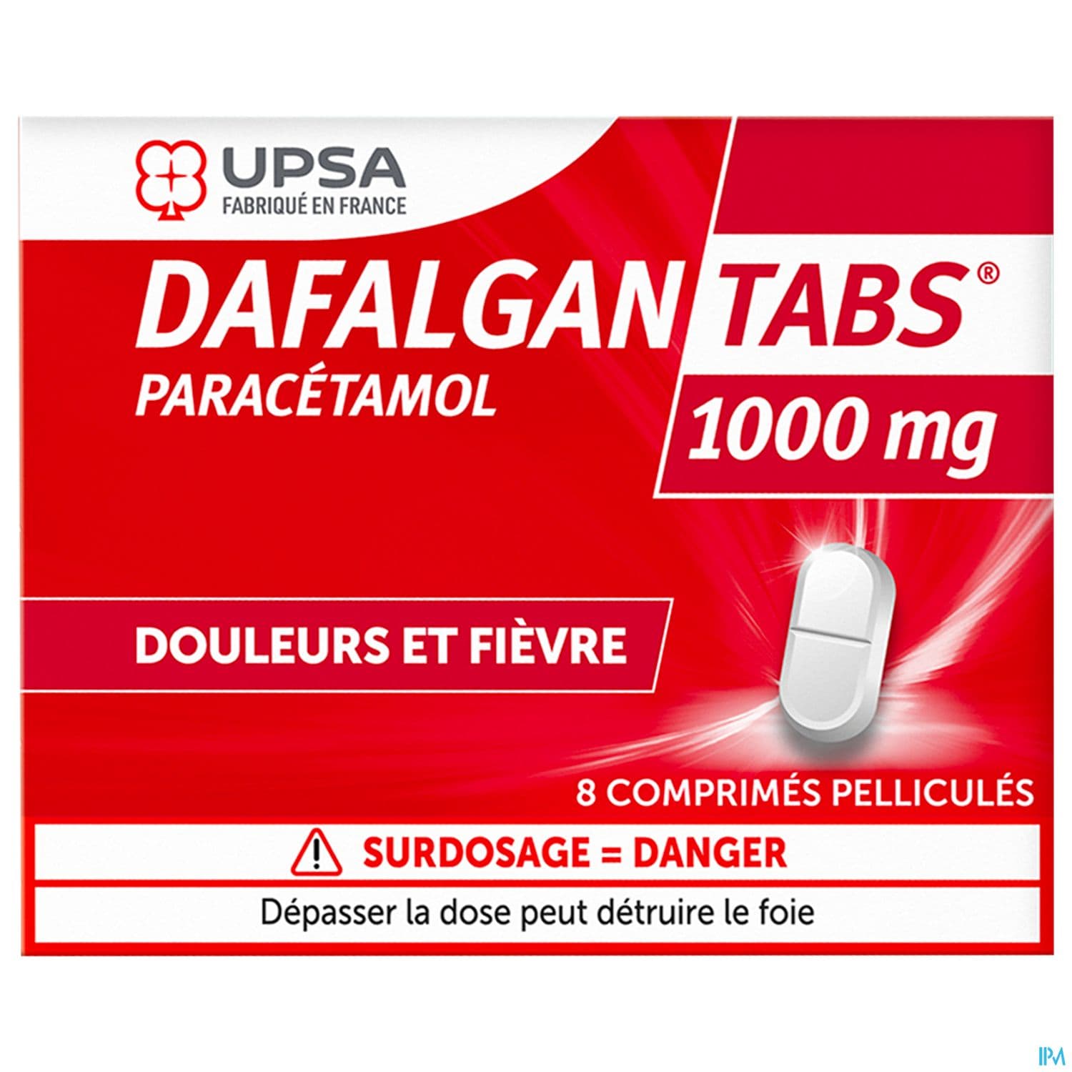 DAFALGANTABS 1000MG CPR 8