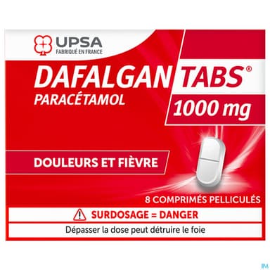 DAFALGANTABS 1000MG CPR 8