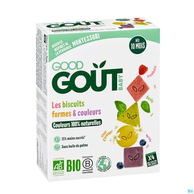 GOODGOUT BISC FORME/COULEUR 80G
