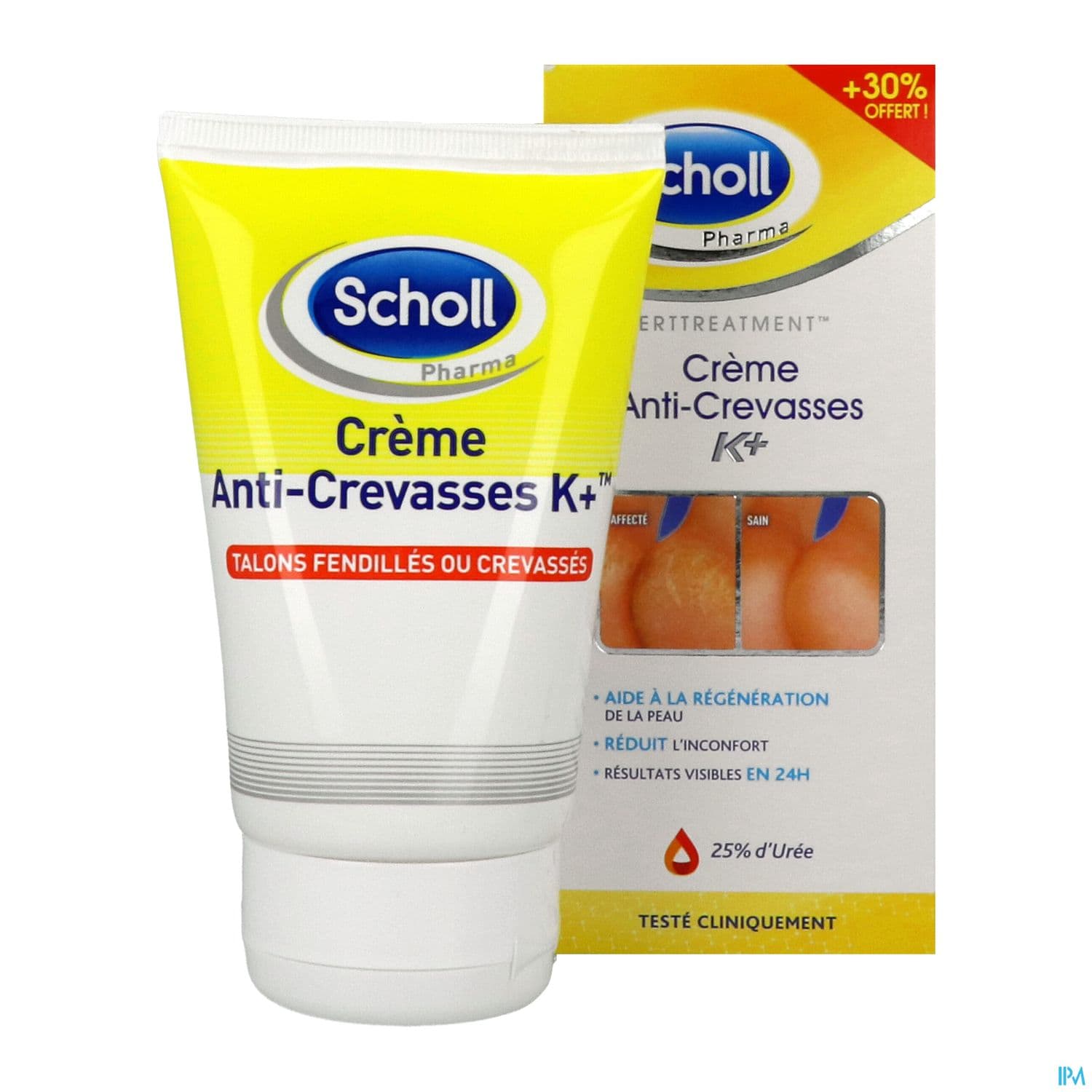 Scholl Creme Reconstituante Active Repair K+ 120ml