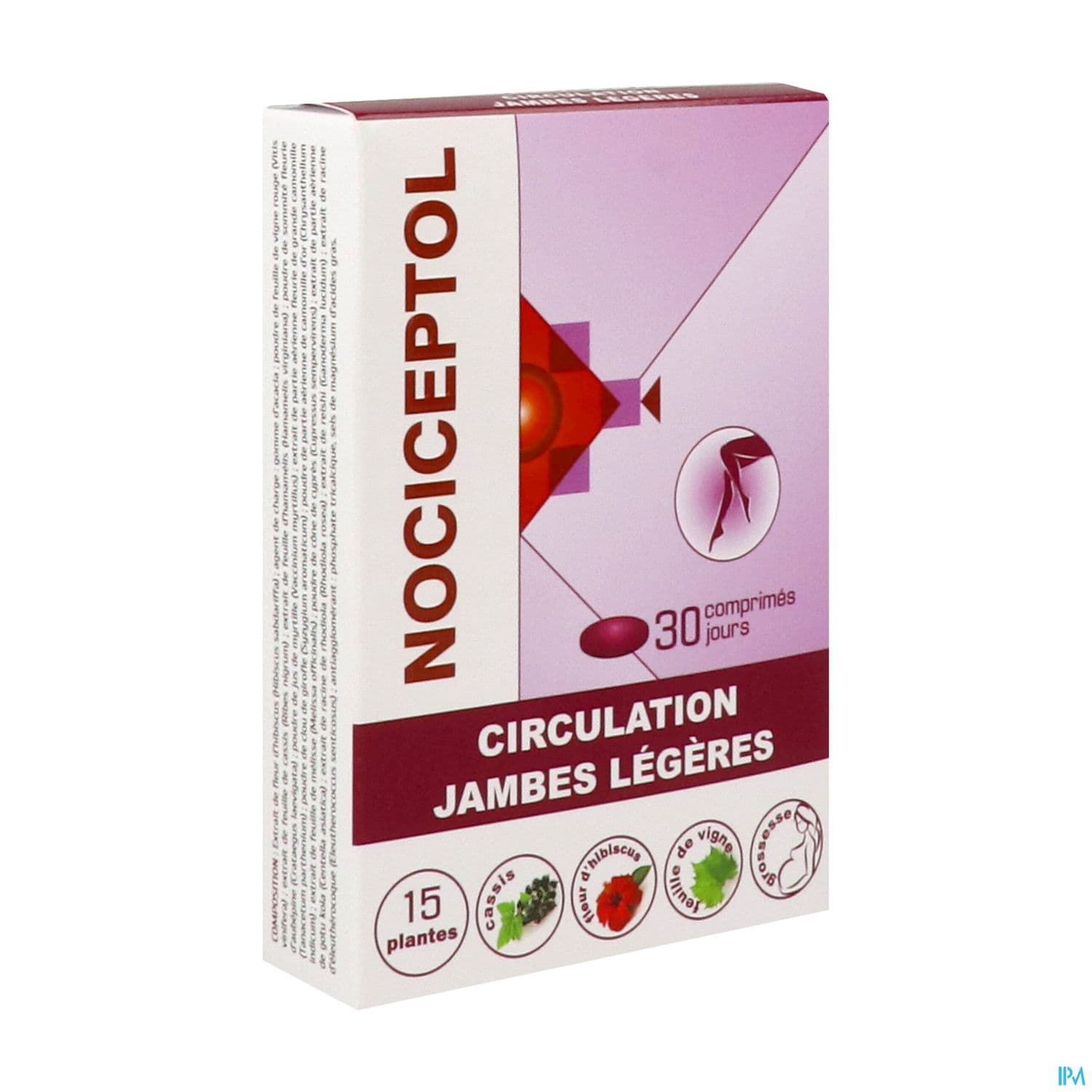 NOCICEPTOL CIRCUL JAMBE LEG CPR 30 — Pharmacie porte de la villette