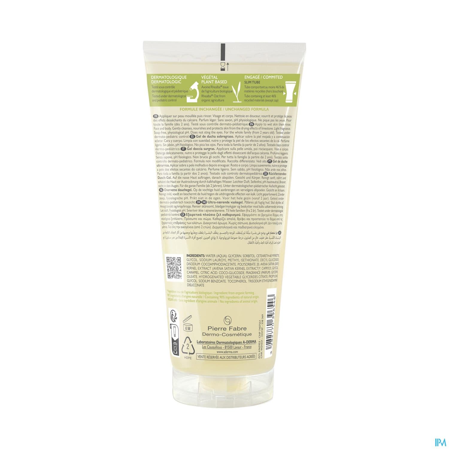 A-DERMA GEL DCH SURGRAS 200ML