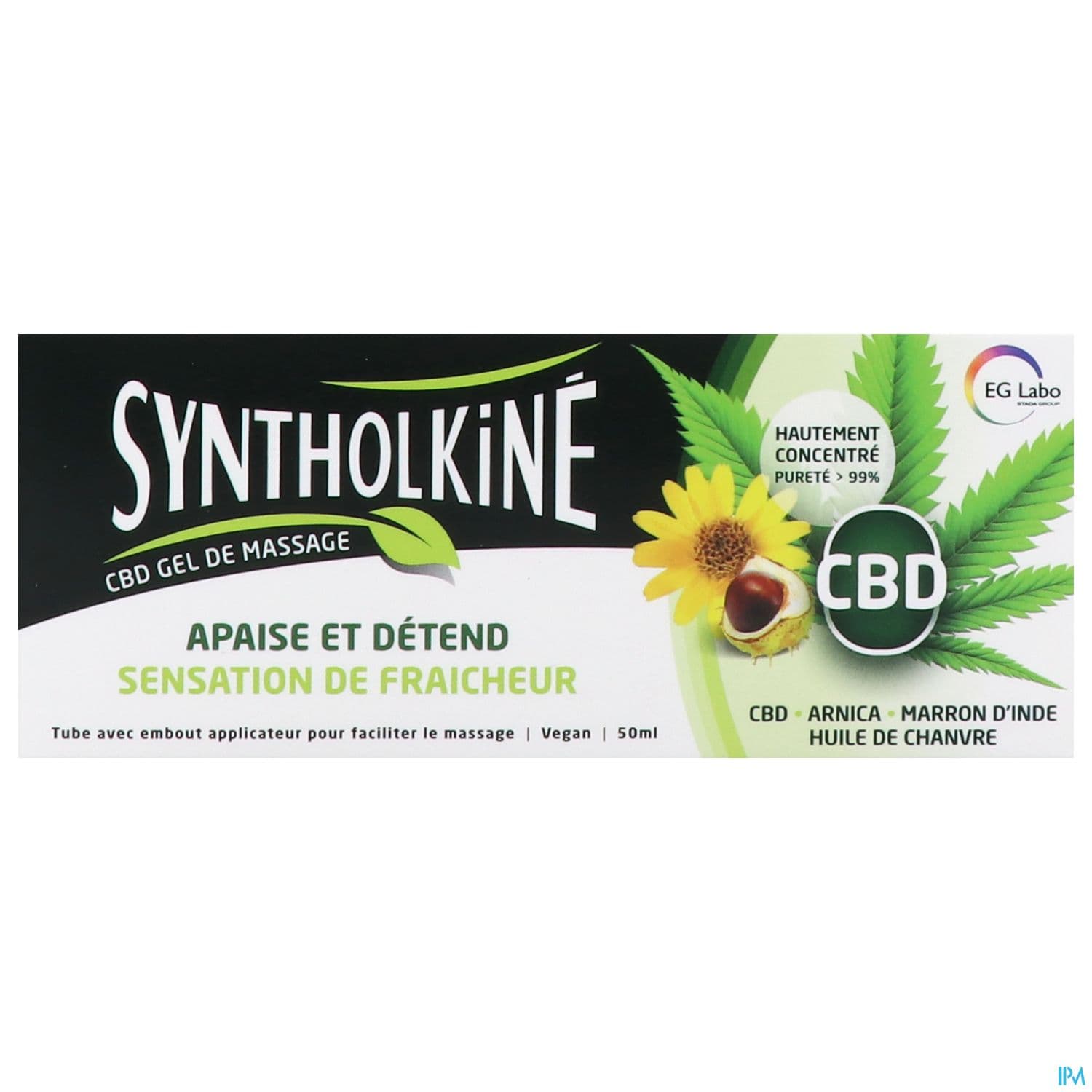Syntholkine Cbd Gel De Massage Tube 50ml