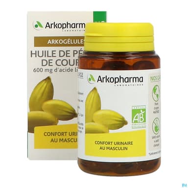 Arkopharma Arkogelules Huile Pepins De Courge Bio Gelule 60