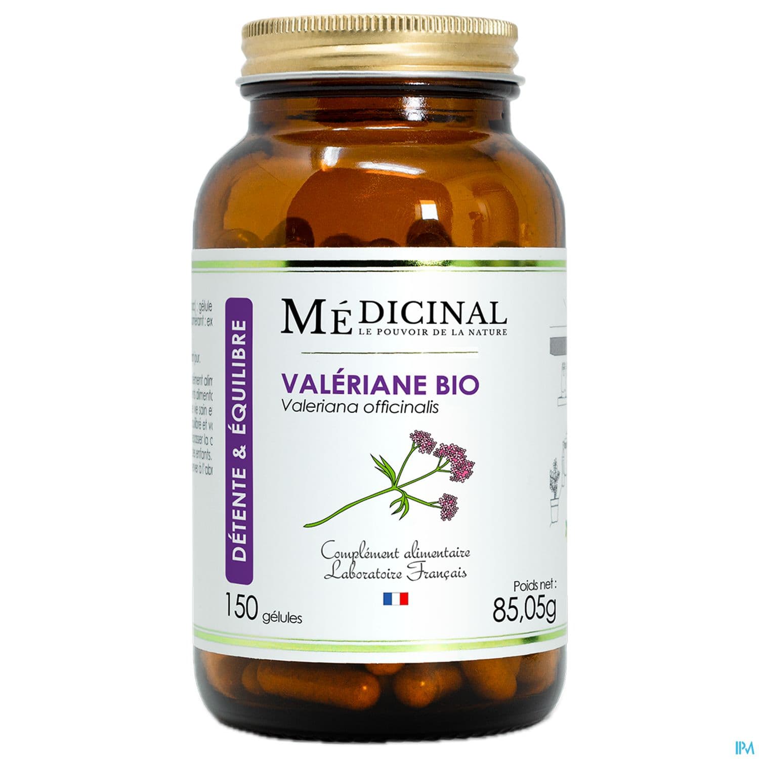 MEDICINAL VALERIANE BIO GELU150