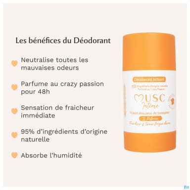 MUSC INTIME CRAZY PASSION DEO 50G
