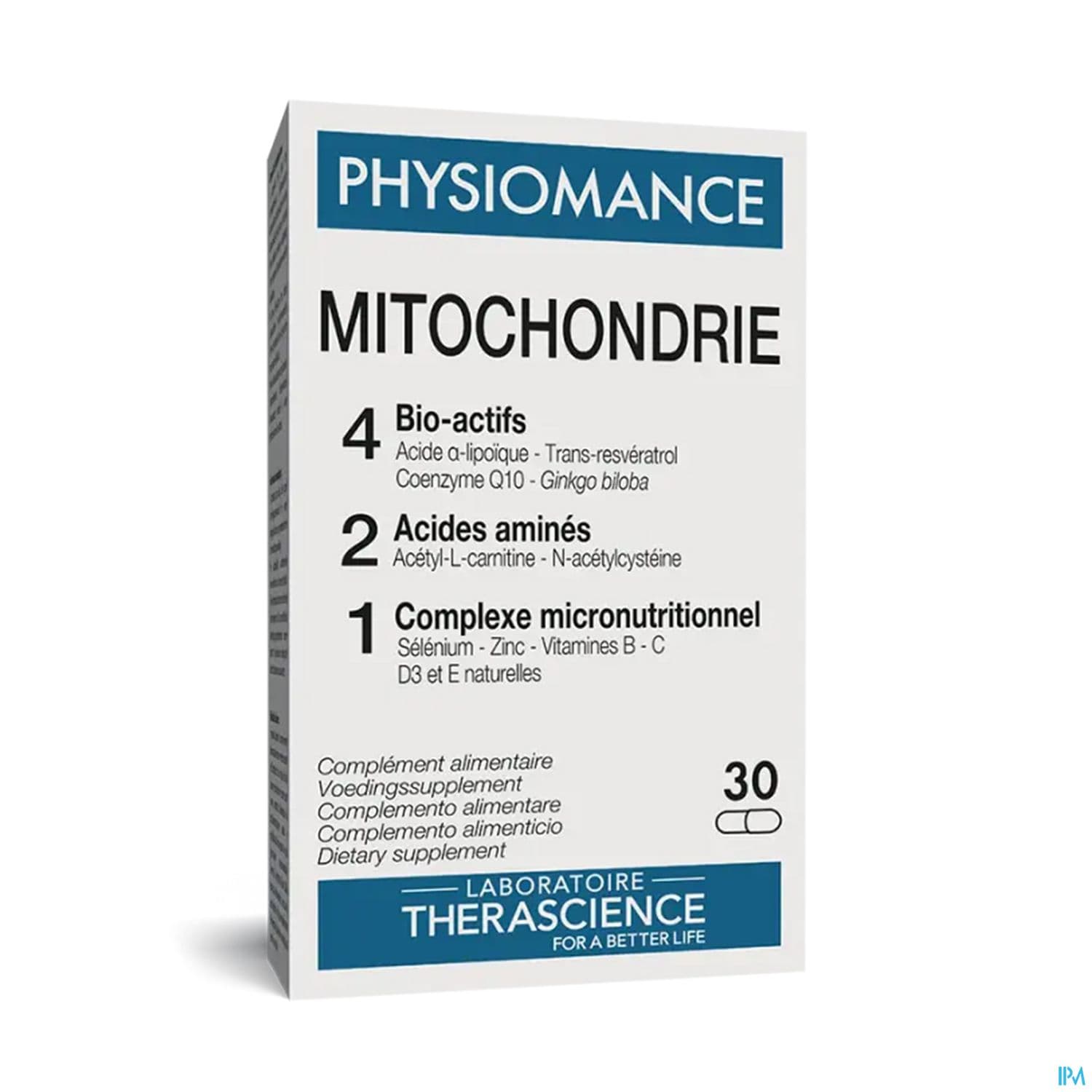 Therascience Physiomance Mitochondrie Gelule 30