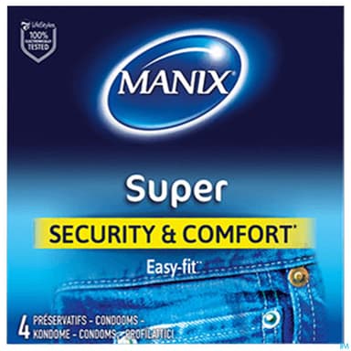 PRESERV MANIX SUPER LUBRIF CART 4
