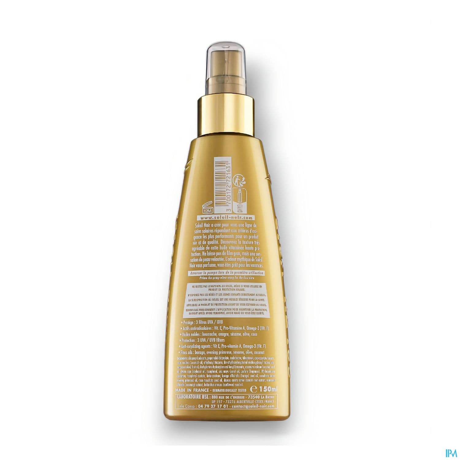 SOLEIL NOIR HLE SEC VIT30 SPR150ML