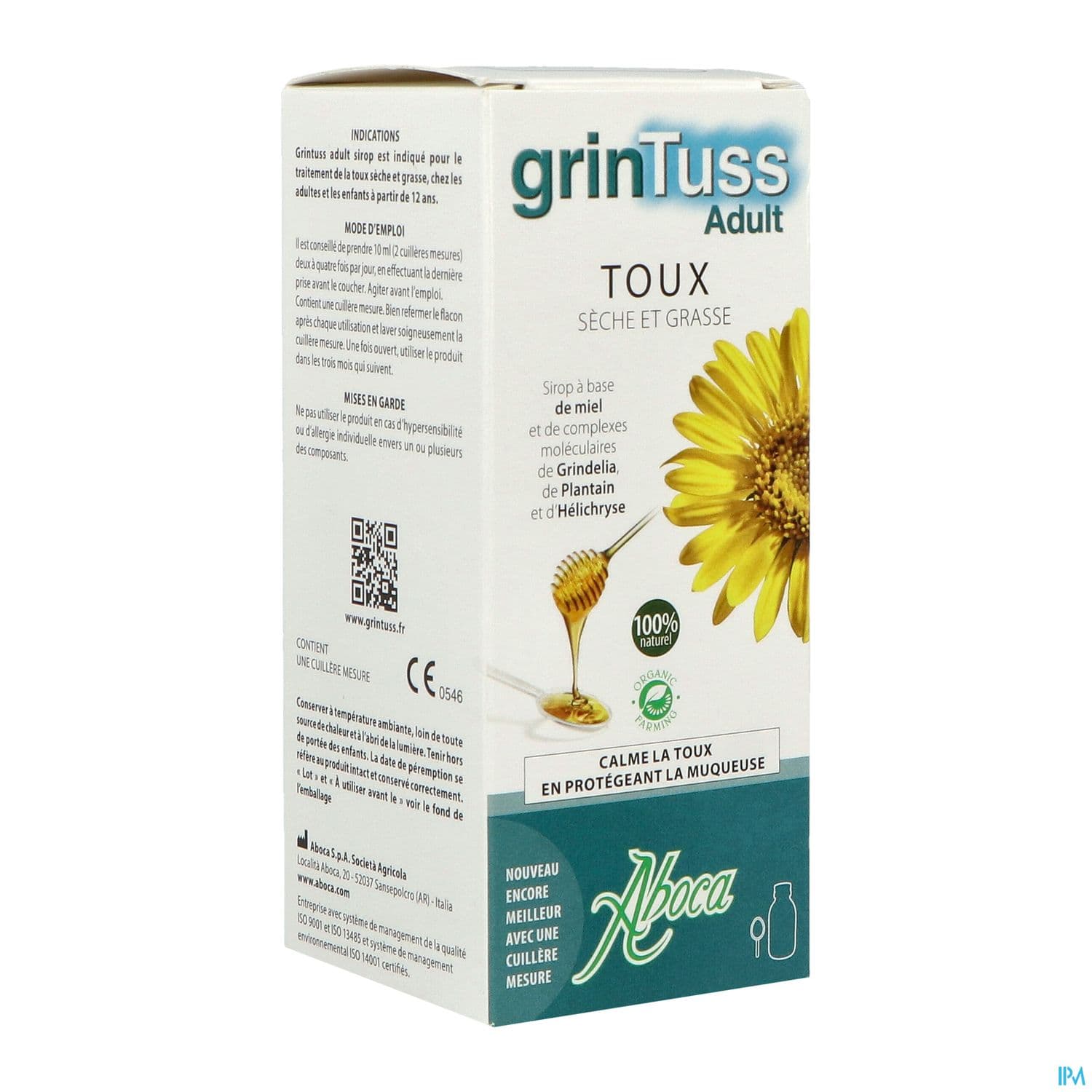 GRINTUSS TOUX SIROP ADULTE 128G