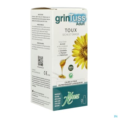 GRINTUSS TOUX SIROP ADULTE 128G