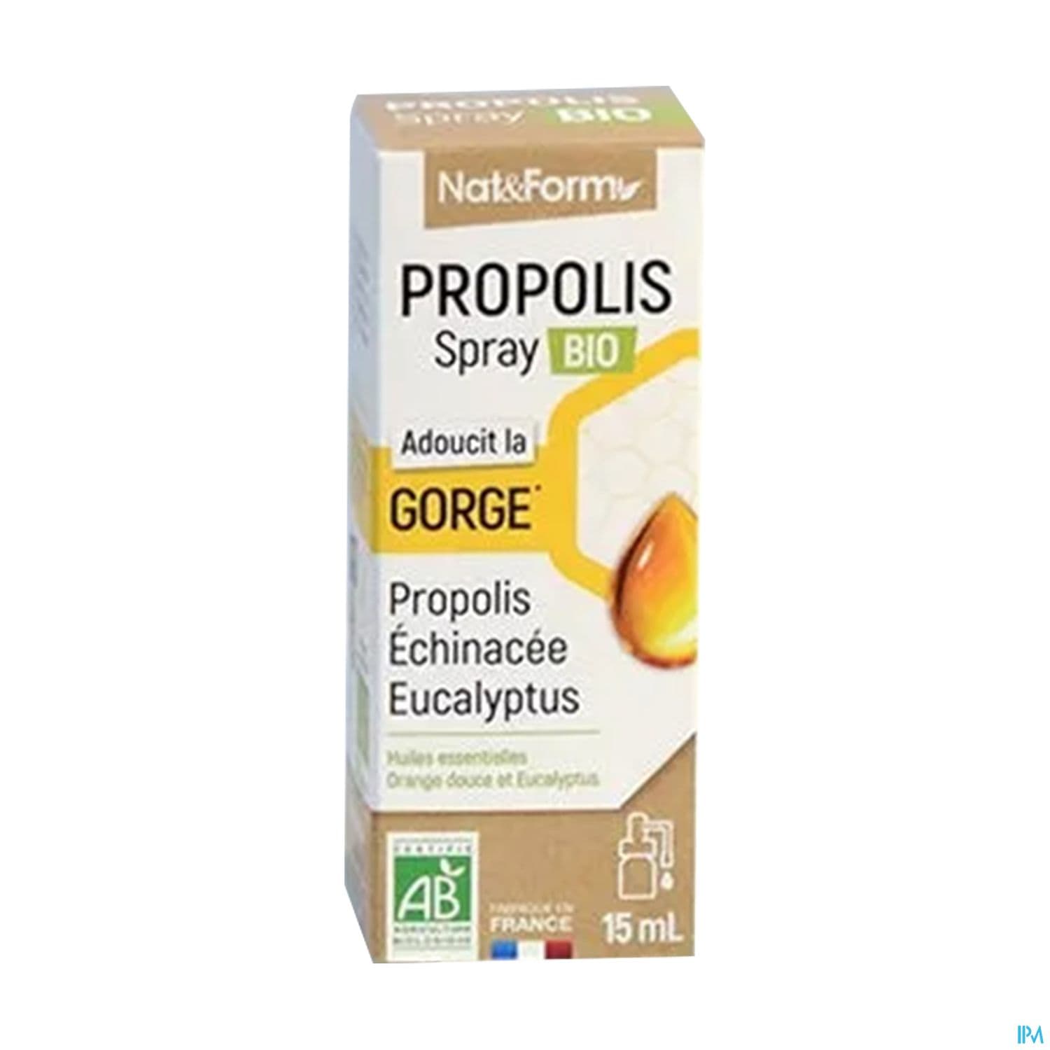 Nat Et Form Propolis Spray Buccal Bio 20ml