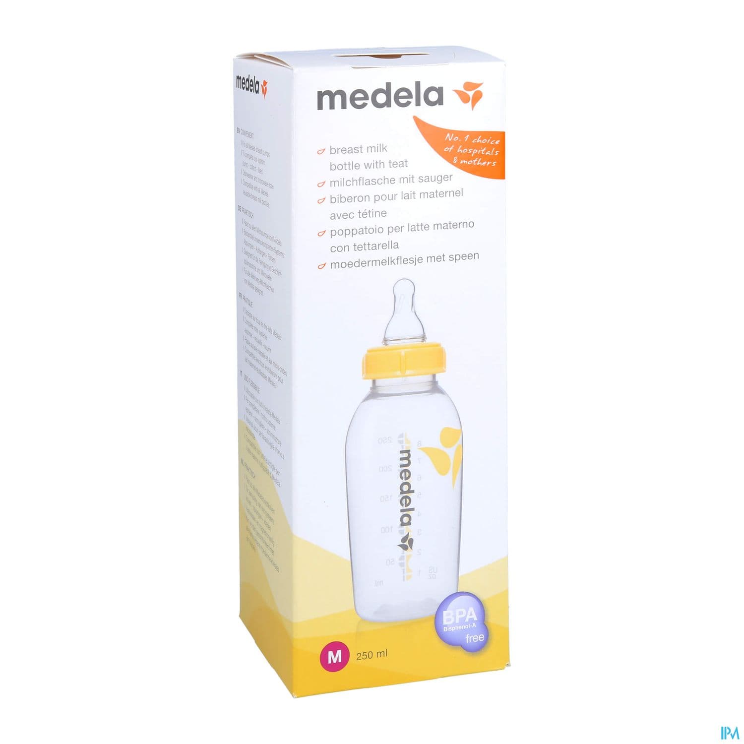 BIB MEDELA COMPLET+TETINE M 250ML