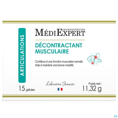 Mediexpert Decontractant Musculaire Gelule 15