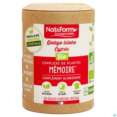 NAT&FORM ECO MEMOIRE GELUL 120