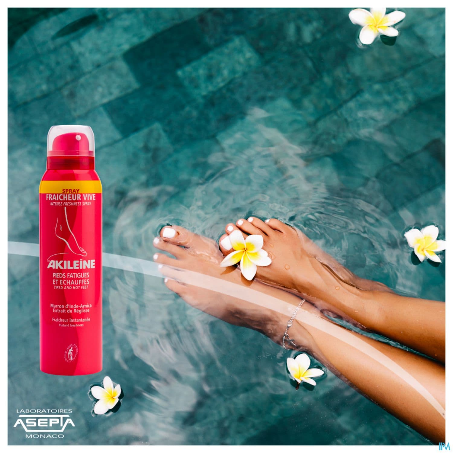 AKILEINE SOINS ROUGES SOL FRAICH VIVE 150ML
