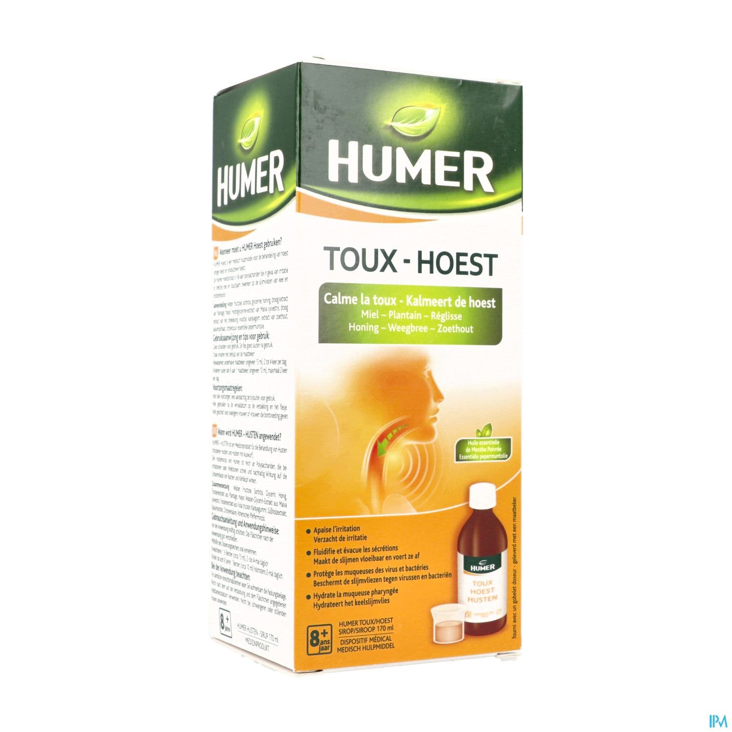 Humer Toux Sirop 170ml
