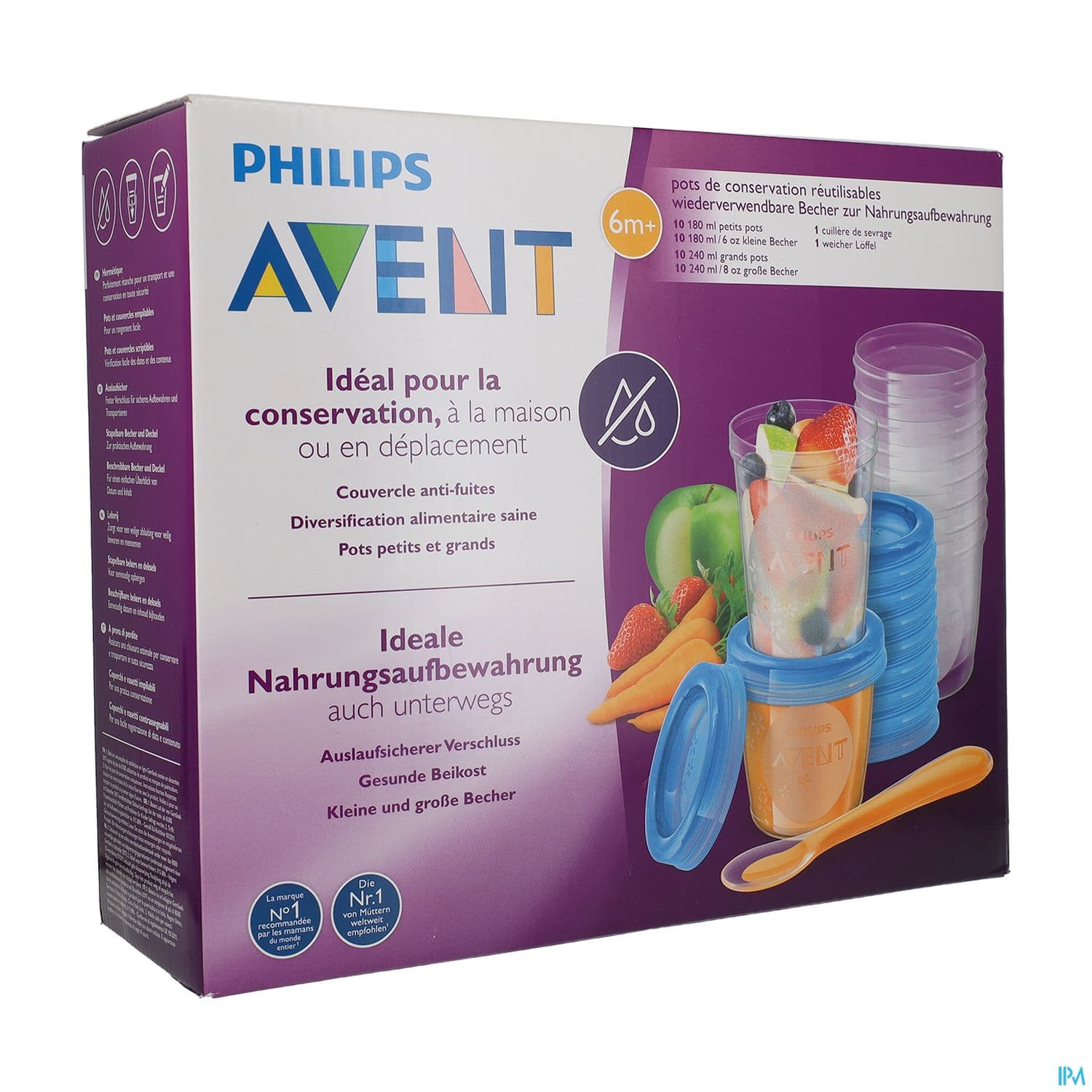 AVENT KIT POT CONSERV+COUVERCL 20