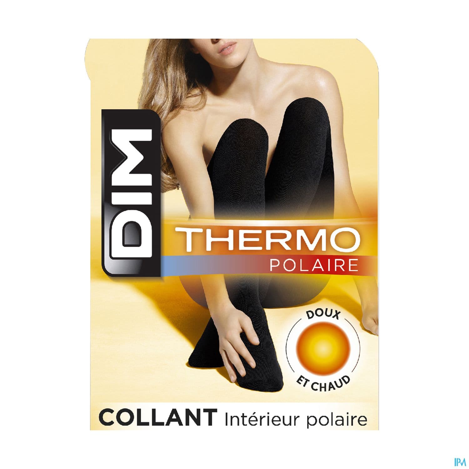 Dim Thermo Collant Polaire Noir T1/2