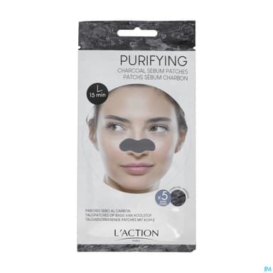 l'action Paris Patch Sebum Charbon X5