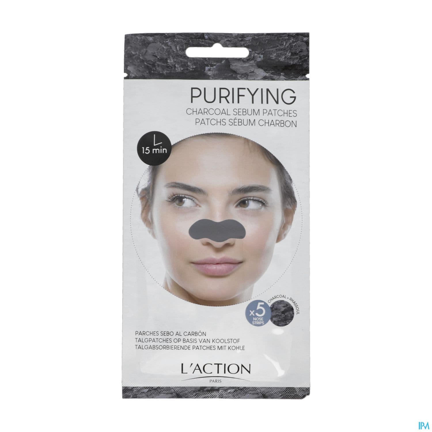 l'action Paris Patch Sebum Charbon X5