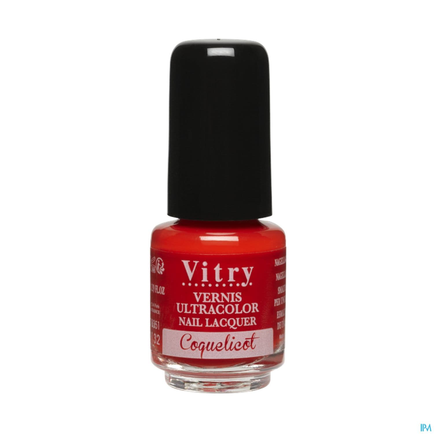 Vitry Vernis Ongles Coquelicot Mini 4ml