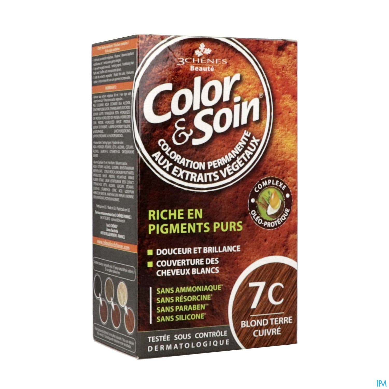 3 CHENES COLOR/SOIN BL TERR CUIV7C