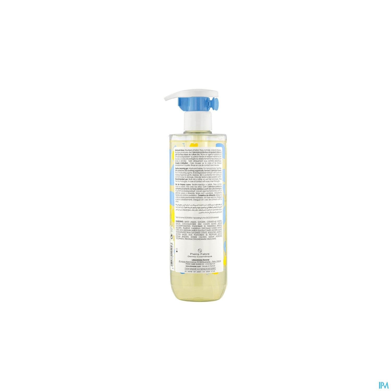 KLORANE BB GEL LAV DOUX 500ML