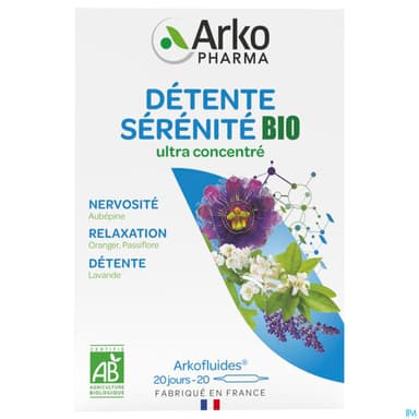 ARKOFL DETENTE BIO AMP 20 X10ML