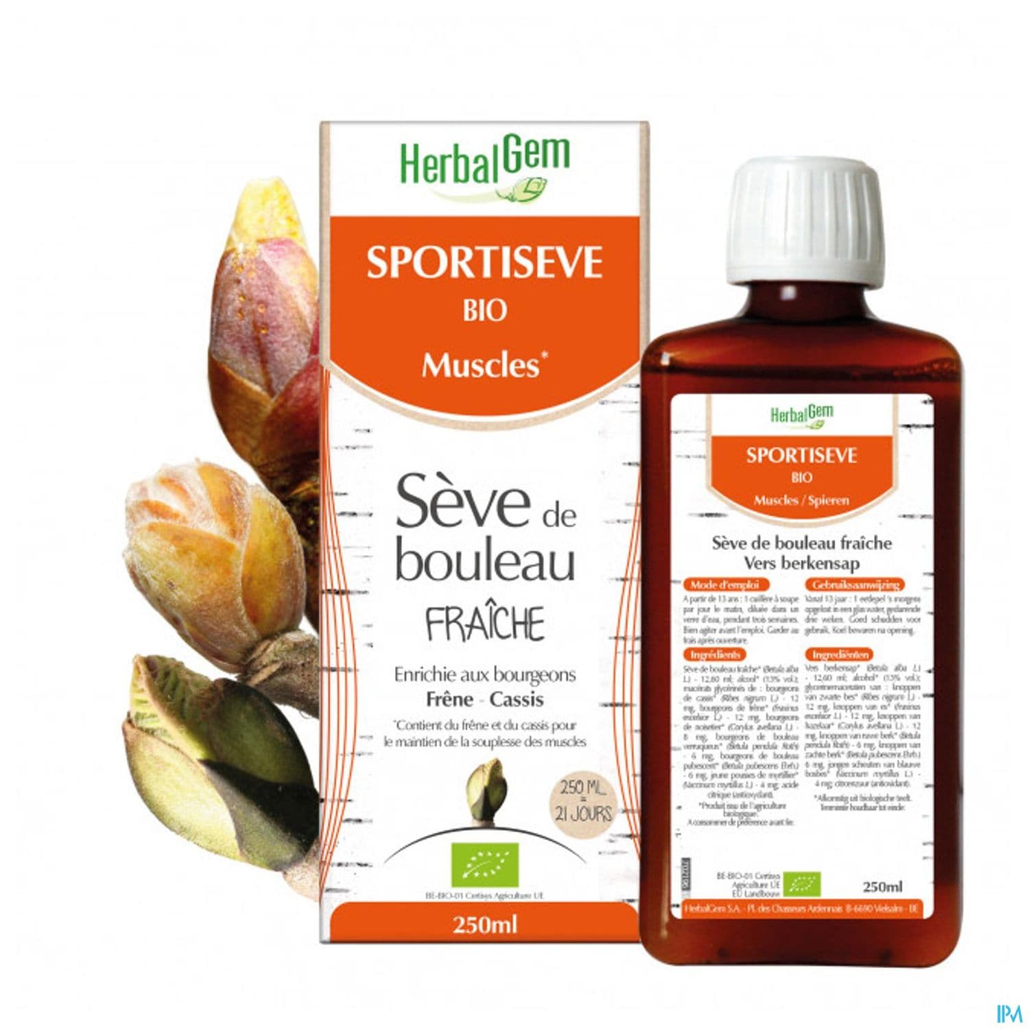 HERBALGEM SPORTISEVE BIO 250ML